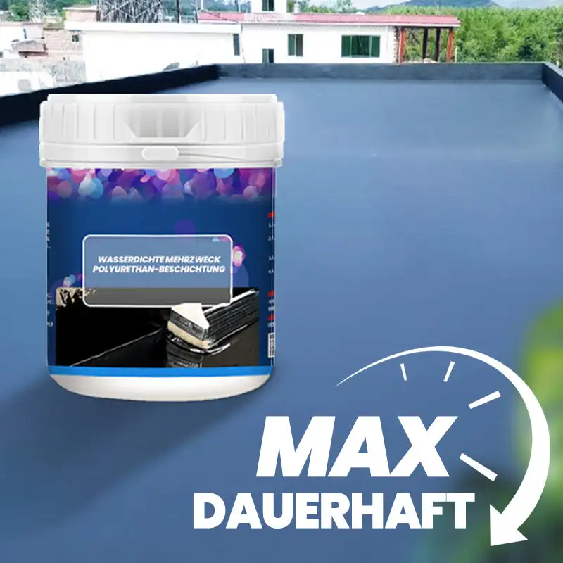 Wodoodporna, wielofunkcyjna powłoka poliuretanowa Naprawa wycieków dachowych Uszczelnianie wycieków ścian zewnętrznych Powłoka asfaltowa Materiał przyjazny dla środowiska