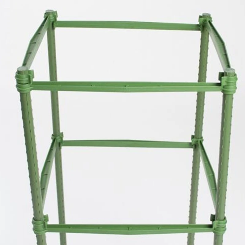 

40cm Climbing Vine Rack Plant Potted Support Frame Plastic Coated Steel Flower Vegetables Decorative Trellis Bracket 1Pc