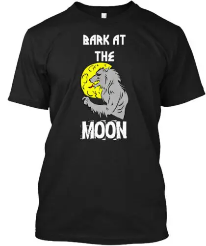 Bark At The Moon T-Shirt Made in the USA Size S to 5XL