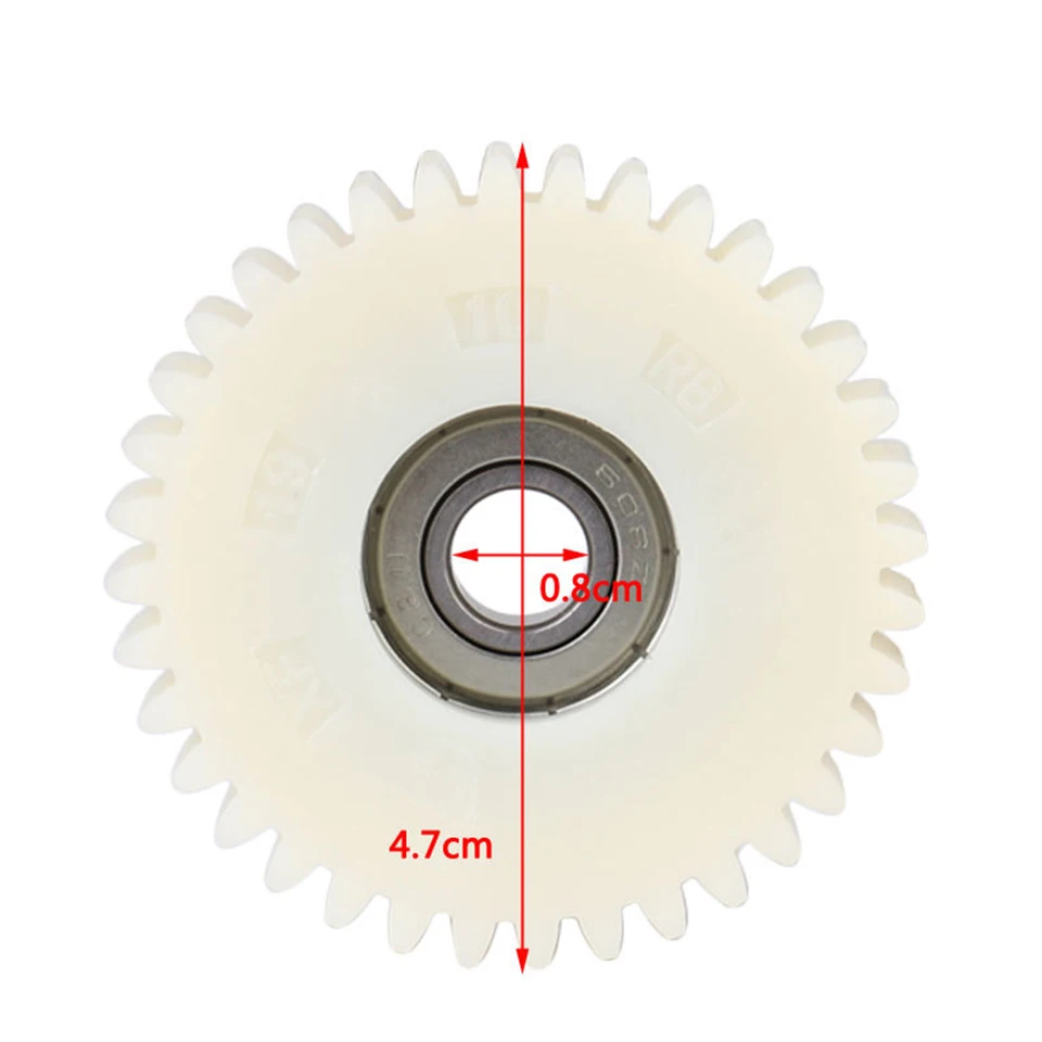 3 Stück E-Bike Nabenmotorgetriebe 36 Zähne – Passend Für Bafang-Motor, Nylon + Edelstahl, 38x38x12 Mm Mit Lager
