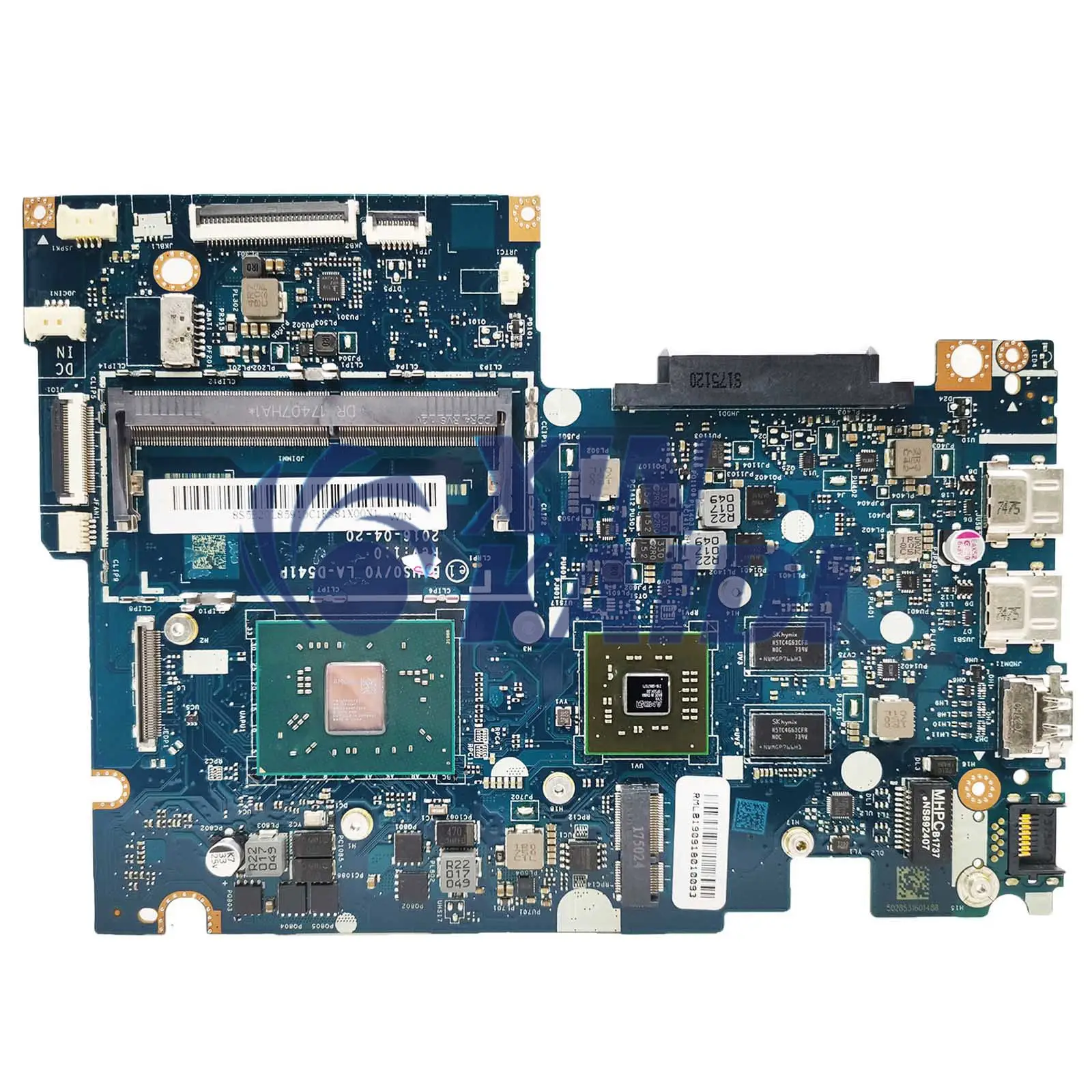 Computer Mainboard For Lenovo IdeaPad Yoga 500-14ACZ 510-14AST LA-D541P Laptop motherboard With CPU A6-9210 A9-9410