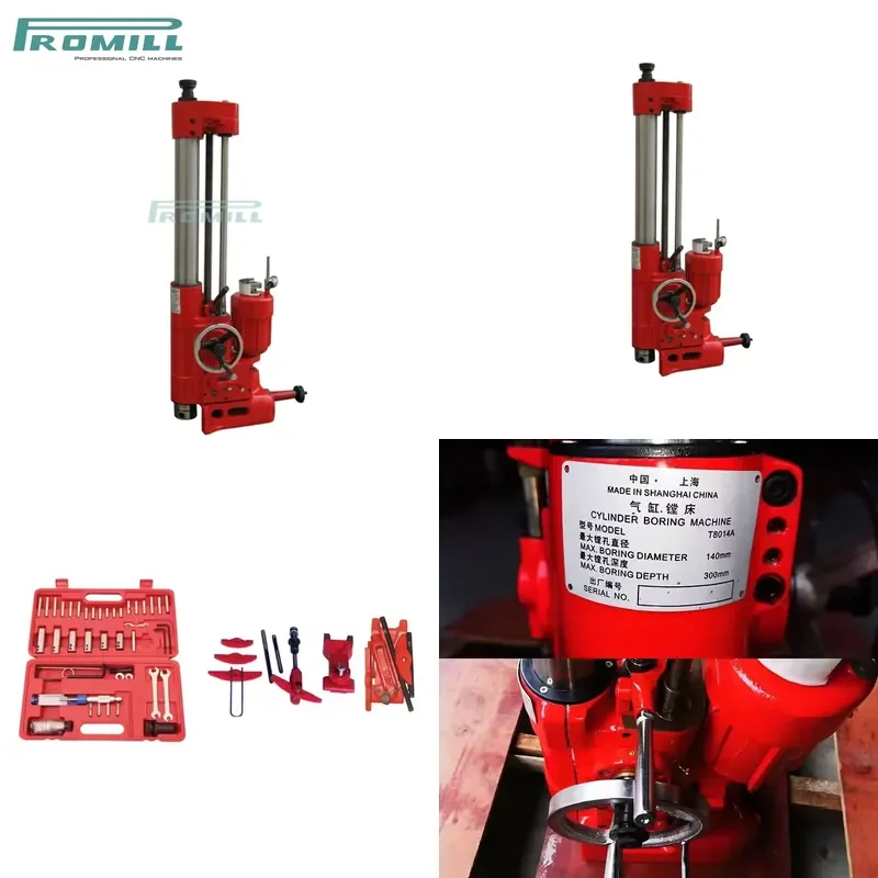 HCY China Factory Price Automatic Vertical Cylinder Boring Machine T8014A for Automobiles Motor Engine Cylinders 65-140mm