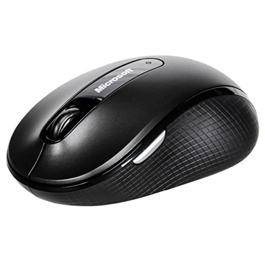 

Wireless Mobile Mouse 4000 for office use matte black plastic ultra-portable design with silent click and long battery life