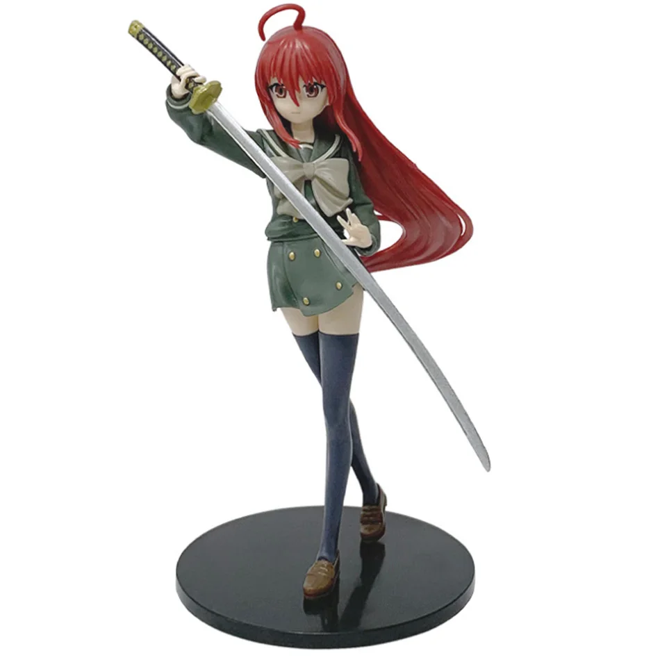 19CM Anime Shakugan no Shana Shana Kara za zbrodni PVC Figurki akcji Kolekcja modeli Ozdoba Anime Kreskówka Model Zabawka Prezent