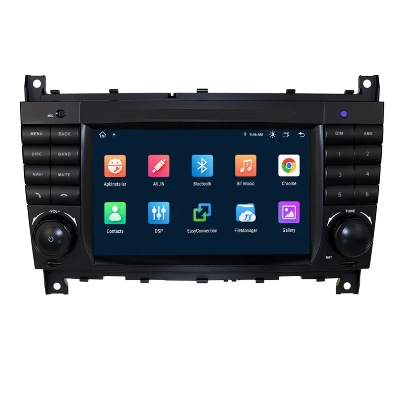 

Android 10.0 4+64G Car DVD Player For Mercedes Benz C Class W203 S203 C180 C200 CLK W208 W209 C208 C209