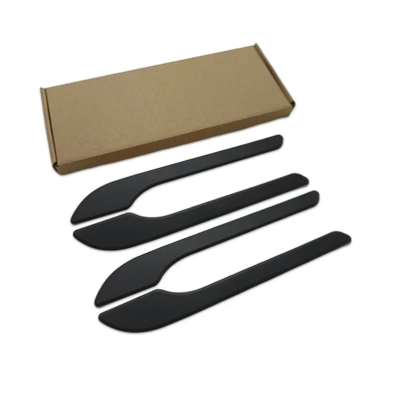 Auto Door Handle for Tesla Model 3 Highland Model Y Juniper 2025 Door Cover Paste ABS Carbon Model 3 Y Car Accessories
