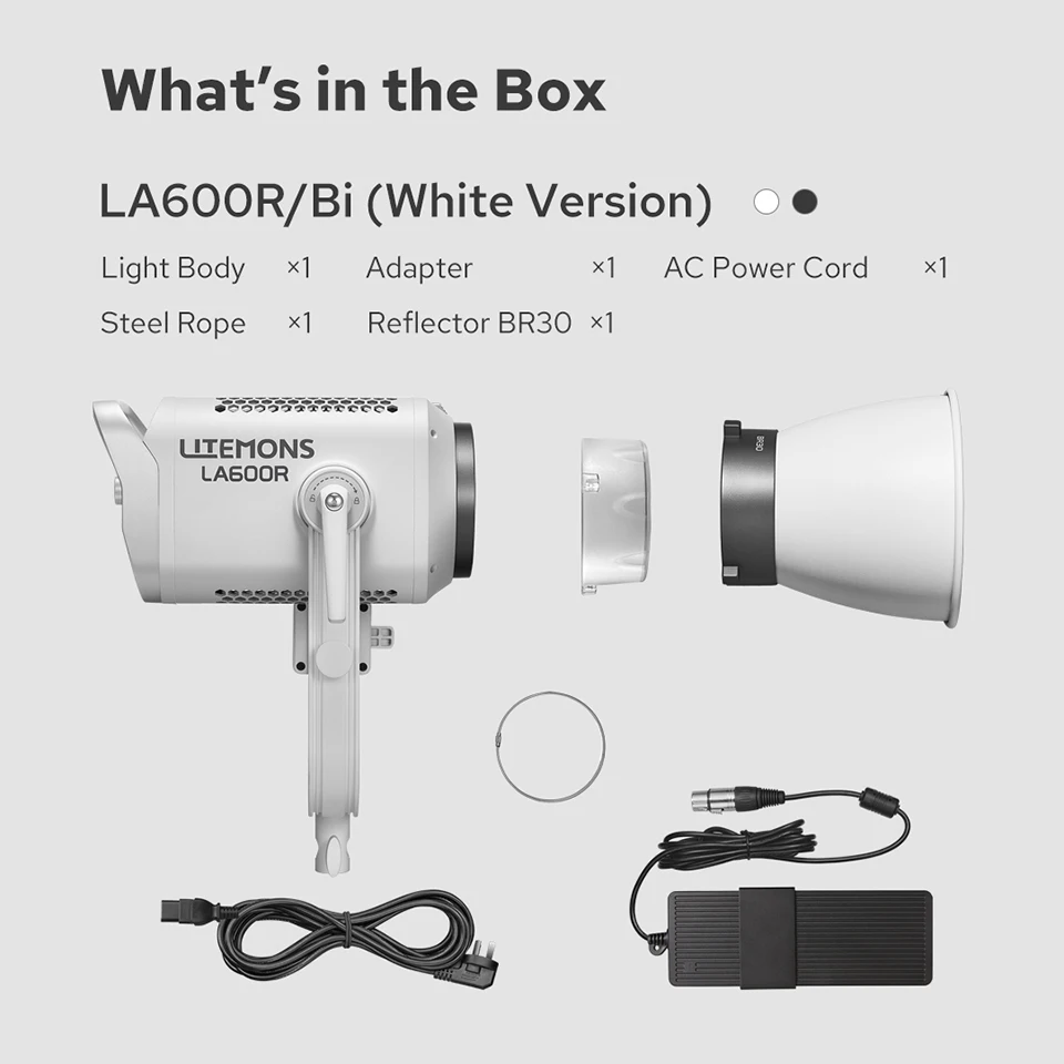 Godox LA600R 600 Вт RGB полноцветный светодиодный COB видеосвет яркость заполняющий свет для фотостудии