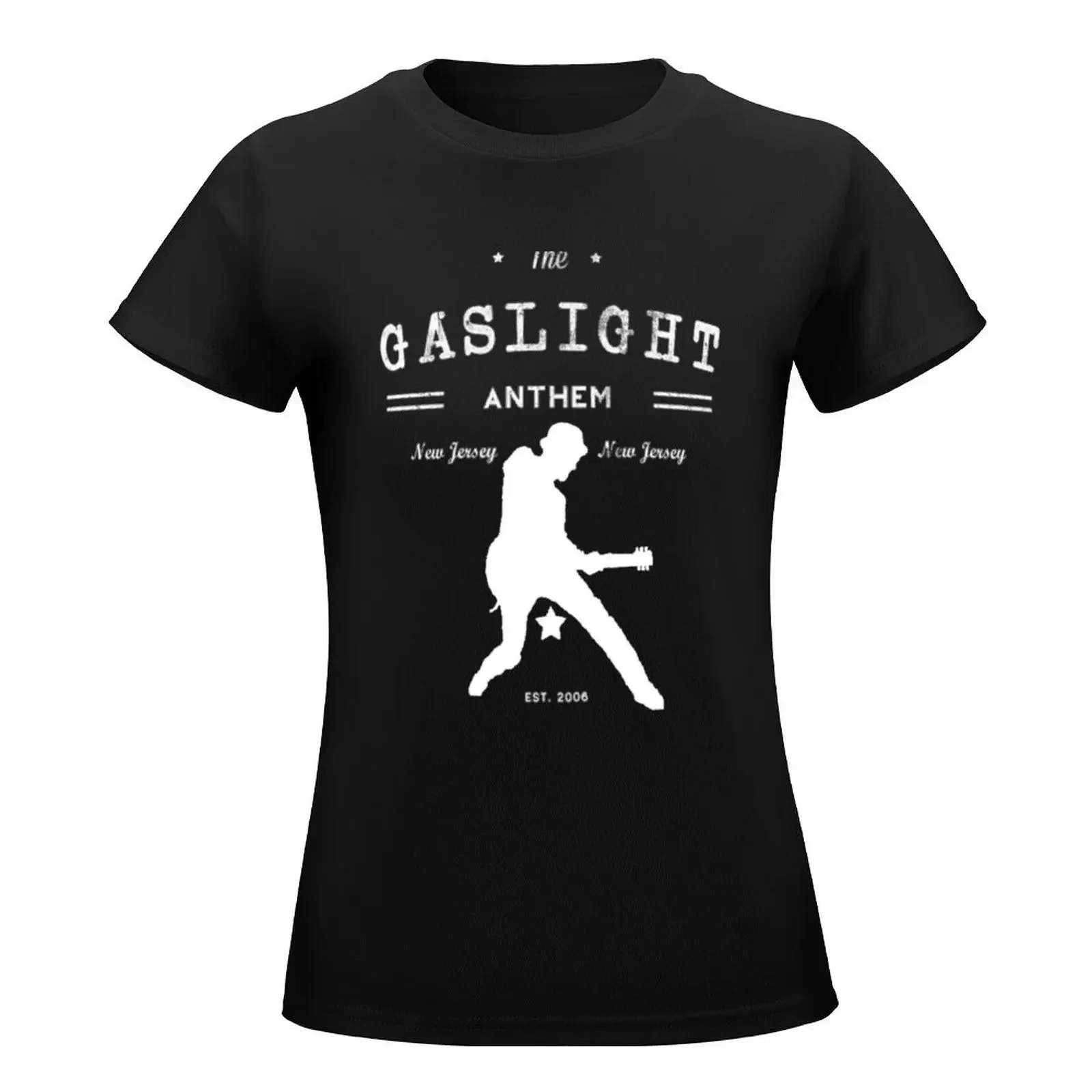 Gaslight Anthem Graphic T-Shirt korean fashion plus size tops tops animal print shirt for girls t-shirt dress for Women long