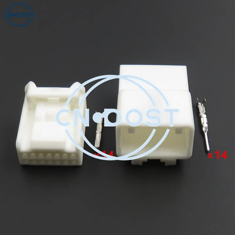 

1 Set 14 Pin 6098-3877 6098-3917 Car Plug Auto Modification Parts Auto Wire Cable Connector AC Assembly 90980-12369 90980-12370