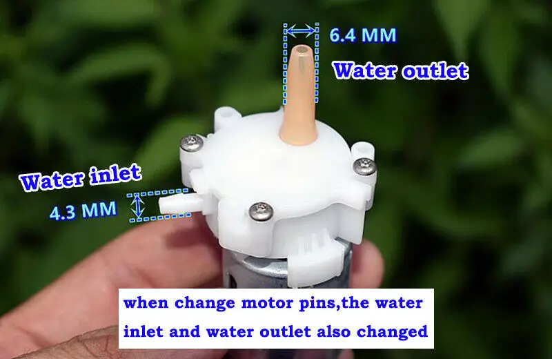 Swiffer Wet Jet DC 6V-12V Mini RS-360 Gear Motor Pump High Pressure Water Jet Pump Hydraulic Pump Electric Spray Cleaning Mop