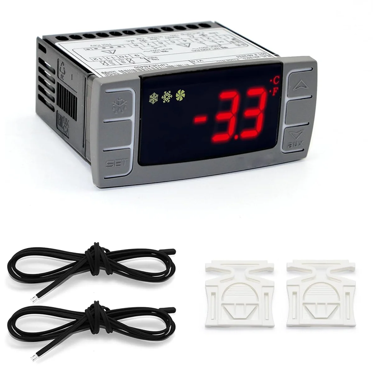 Y31A Fit for XR06CX-4N1F1 Temperature Controllers 120v/50-60hz Programmable Digital Thermostat Fit for Commercial Freezer