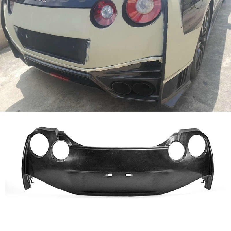 

Аксессуары из стекловолокна EPR для заднего бампера Nissan GTR R35 NIS Style Улучшите внешний вид автомобилей