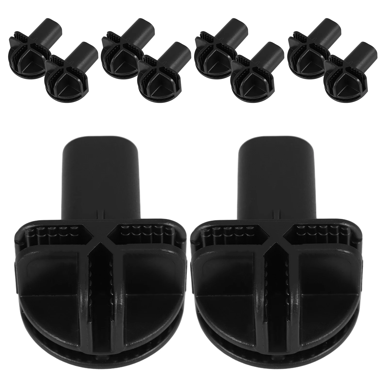 

10pcs Cat Cage Caster Accessories Sturdy Plastic Connector Wardrobe Luggage Wheel Replacement Storage Cube Dog Crate Wire