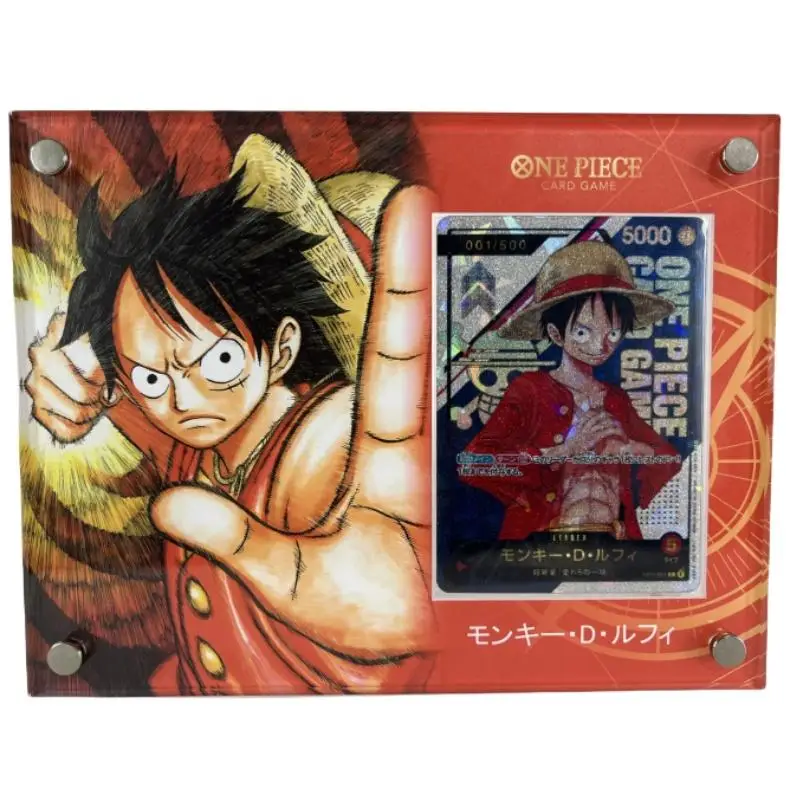 Carte One Piece Brick Monkey D Luffy Nami Uta CHRISTAO Boa Hancock Vivi Opcg, jouet d'action en acrylique, figurine de collection de jeux animés bricolage