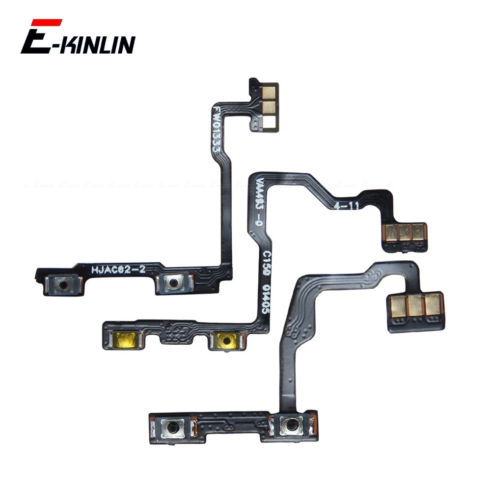 Volume Button Power Switch On Off Key Ribbon Flex Cable For OnePlus 12 11 11R 10R 10T 10 Pro Replacement Parts
