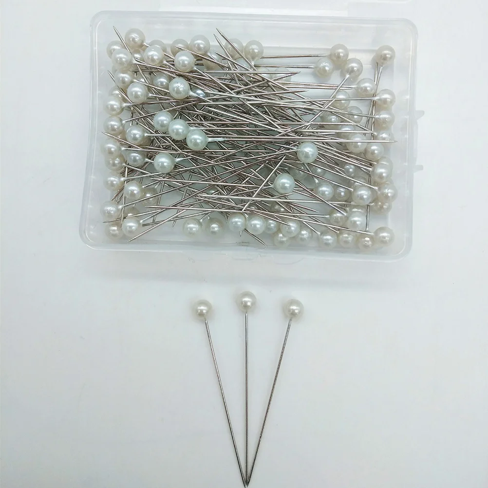 200 قطعة دبابيس باقة الزفاف 6X54 مللي متر 6X65 مللي متر الصدار الزهور ل ثقب الزفاف ديكور الحرفية الخياطة