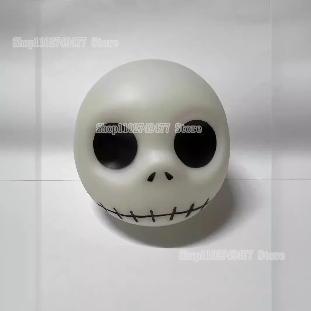 Disney The Nightmare Before Christmas salvadanaio cartone animato Jack Skellington cranio figurine decorazione torta giocattolo di compleanno