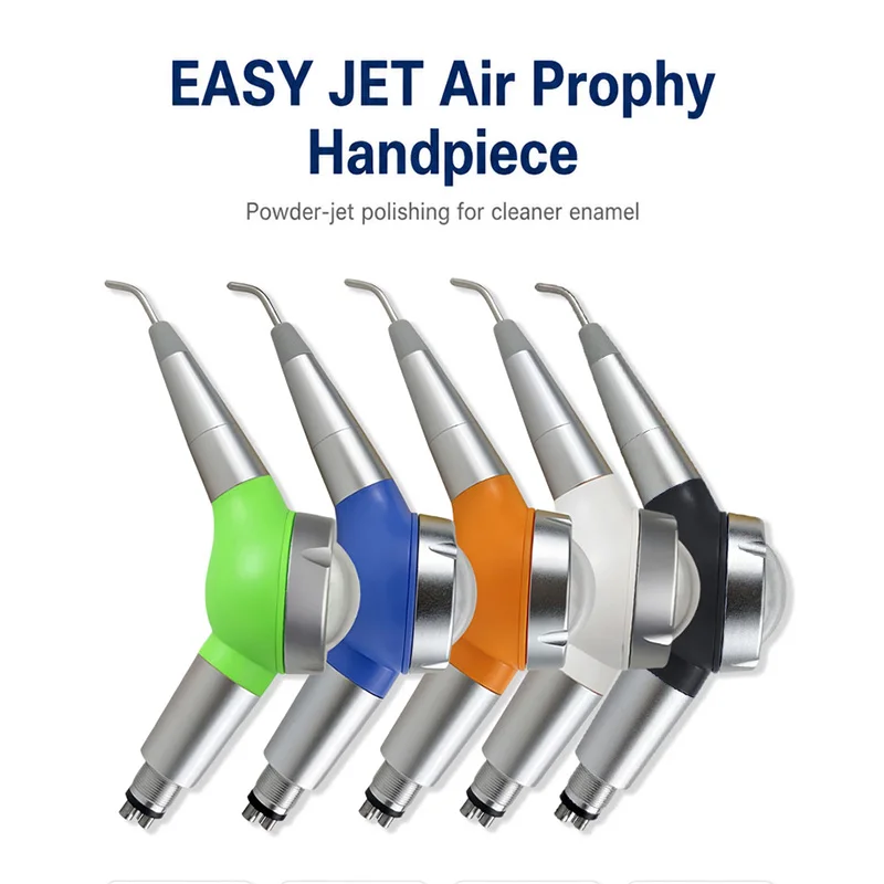 VVDental Dental Air Prophy Handpiece Multi Color Optional 2/4 Hole Universal Connection Supragingival Air Polishing Instrument