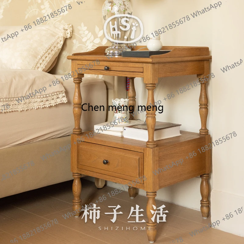 

Modern simple bedside living room sofa corner edge romantic retro medieval style corner edge