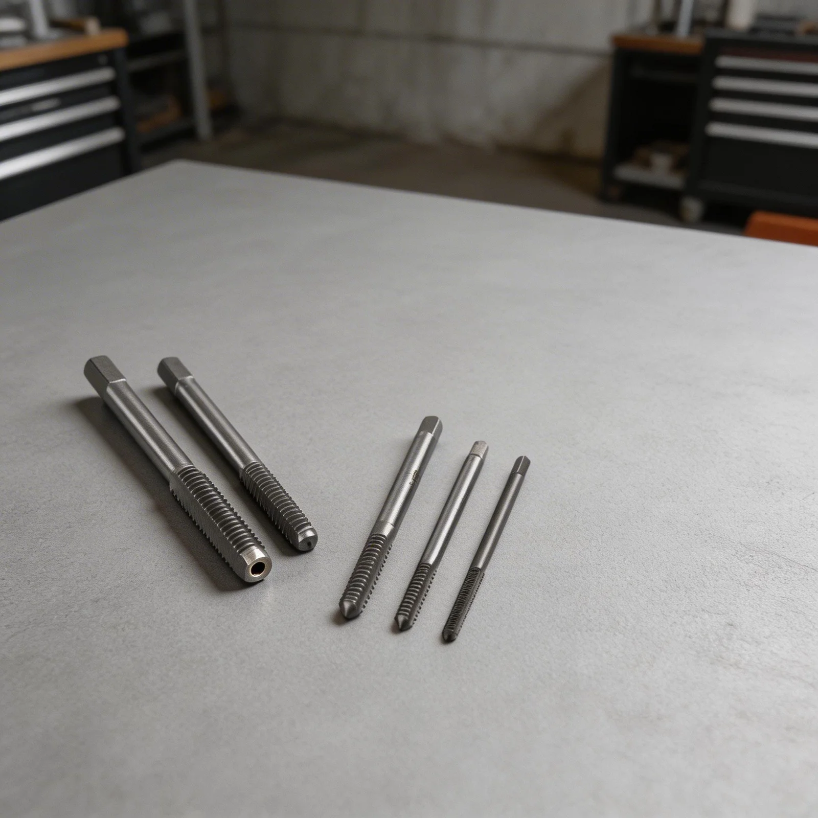 Diy Mechanical Metric Tap Set Size 50mm-67mm Straight for flute Tip Total Quantity 5pcs For Auto Repair For Machinery