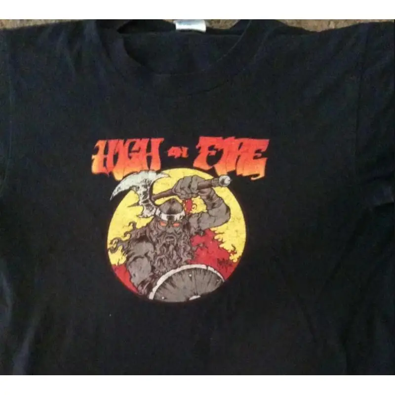 Sale High On Fire Arik Roper Shirt Remake Heavy Mental Band