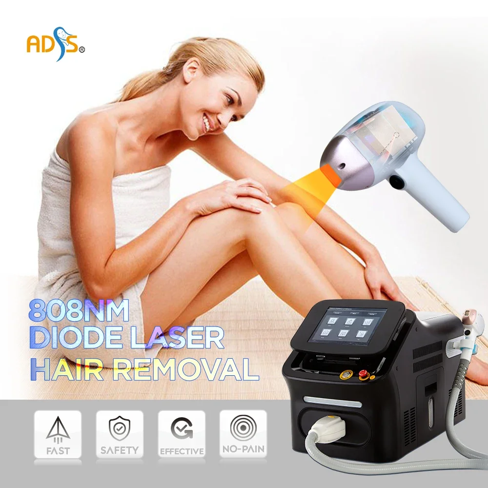 2023 new adss hair removal laser 755 808 940 1080nm diode  machine beauty  equipment