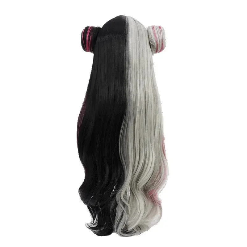 2025 aaa VTuber 요미 레나 코스프레 가발 헤어 번 게임 캐릭터 할로윈 카니발 파티 의상 가발 내열성 합성 헤어