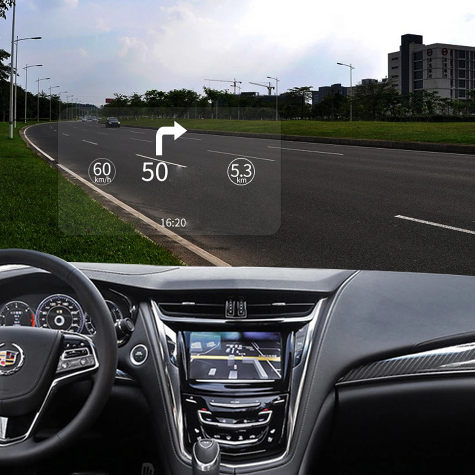 Car HUD Head Up Display Film HUD Window Reflective Film Windshield Reflective Screen Transparent High Definition HUD Film