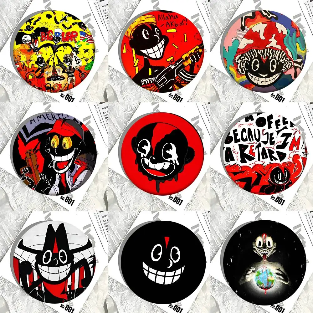 Lil D-Darkie Rapper Round Badges Can Be Used To Decorate Clothes And Backpack Pins