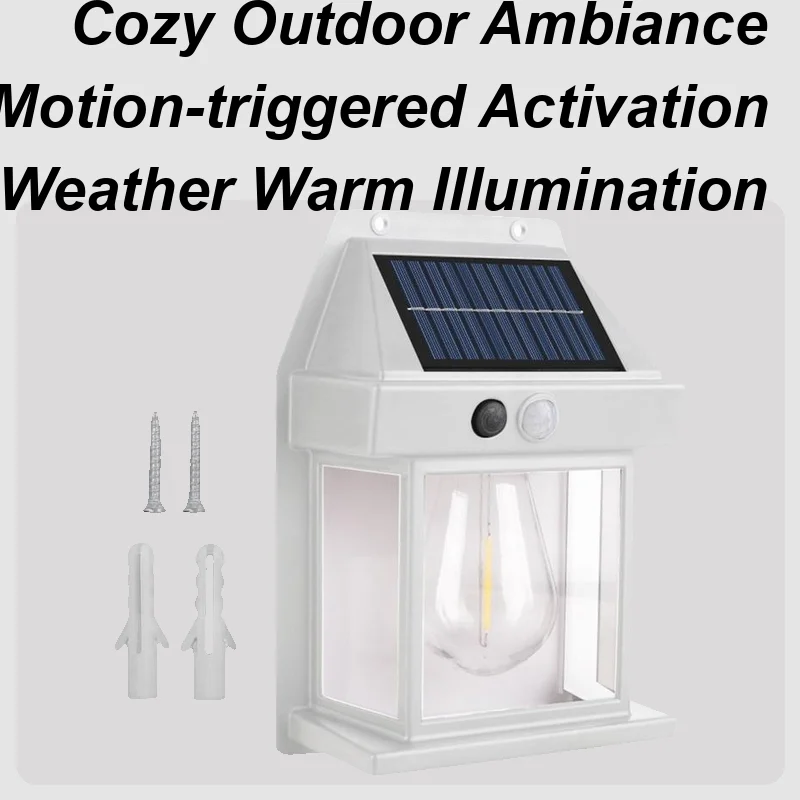 

Outdoor Solar Motion Lights Waterproof Wall Lamp Waterproof Solar Motion Sensor Tungsten Light For Patio Deck Landscape Backyard