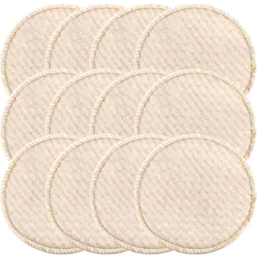 

Nursing Pads Heart Shaped Reusable Cotton Poly Blend Washable Breastfeeding Essentials Prevent Leakage Soft Comfortable Feeding