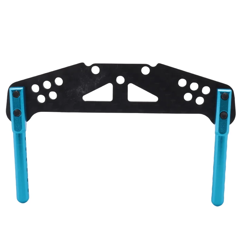 

FRIHA-Carbon Fiber Front And Rear Shock Tower With Body Post Mounts For Tamiya TT01 TT-01 1/10 RC Car Upgrade Parts