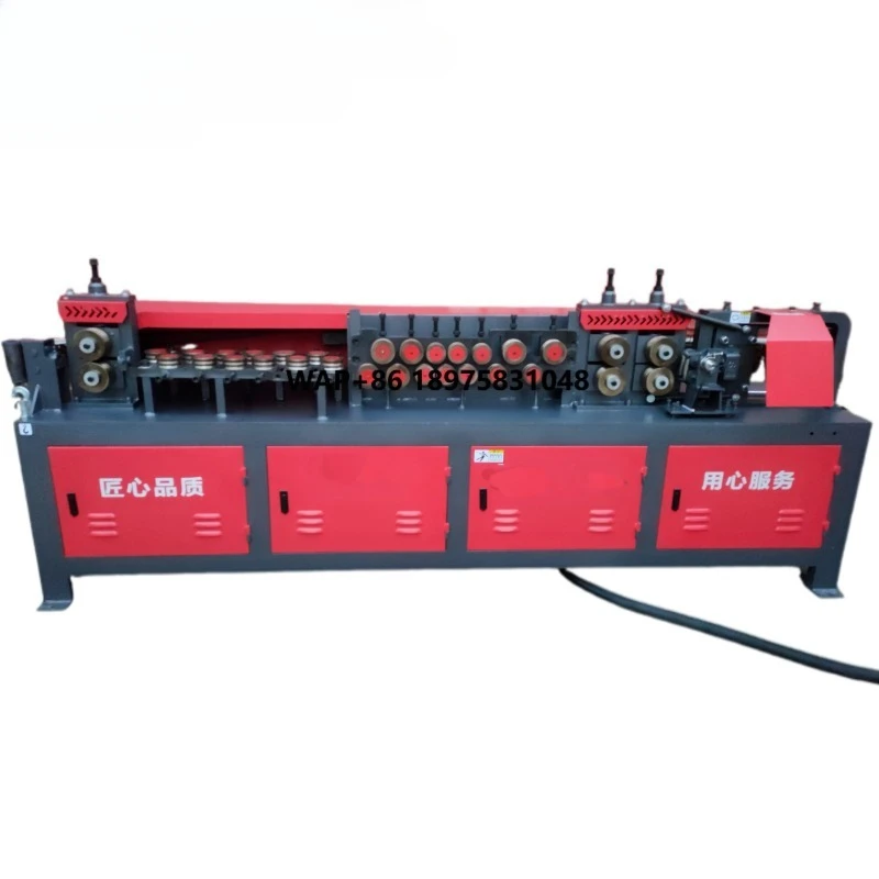 Manufacturer Price Steel Bar Straightening Cutting Machine 4-16mm Coil Straightening Machine Tool Metal Straightening Machinery