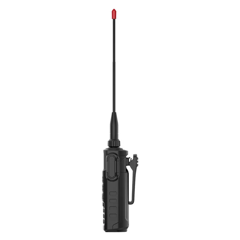 BFDX 5W 10KM BF-SC500UV Walkie Talkie VHF UHF Dual Band Transceptor de rádio portátil versão de ganho com antena longa
