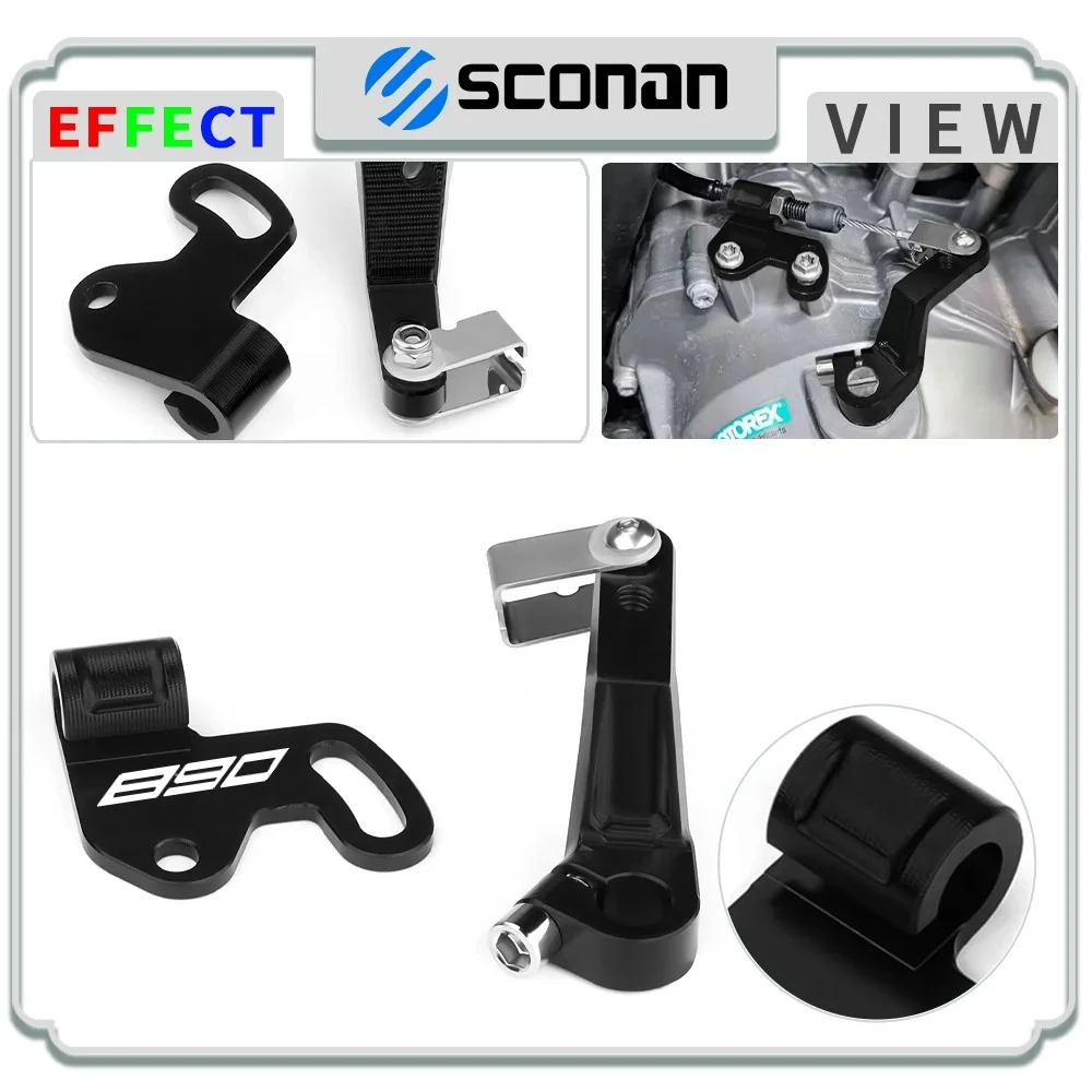 

Аксессуары для мотоциклов для 890 890 Adventure 890Adventure R 2021 2022 2023 мотоциклетный рычаг сцепления на один палец с ЧПУ, алюминий 2023