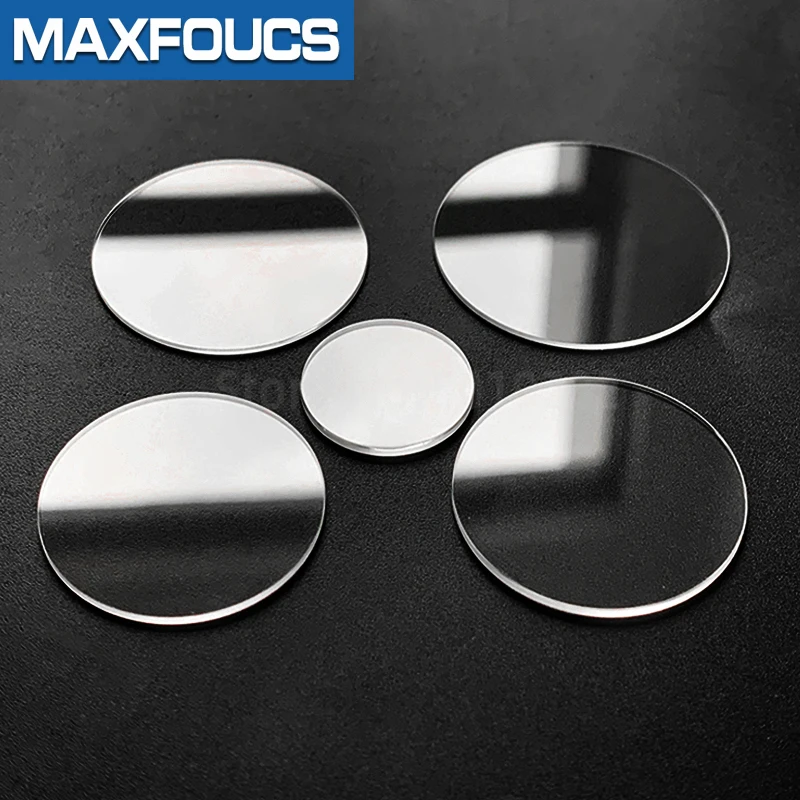 21pcs 30mm-40mm Flat Sapphire Crystal Anti-Scratch Smooth Round Transparent 31.5mm 33mm 35mm 36mm 37.5mm 38.5mm 39mm Watch Glass