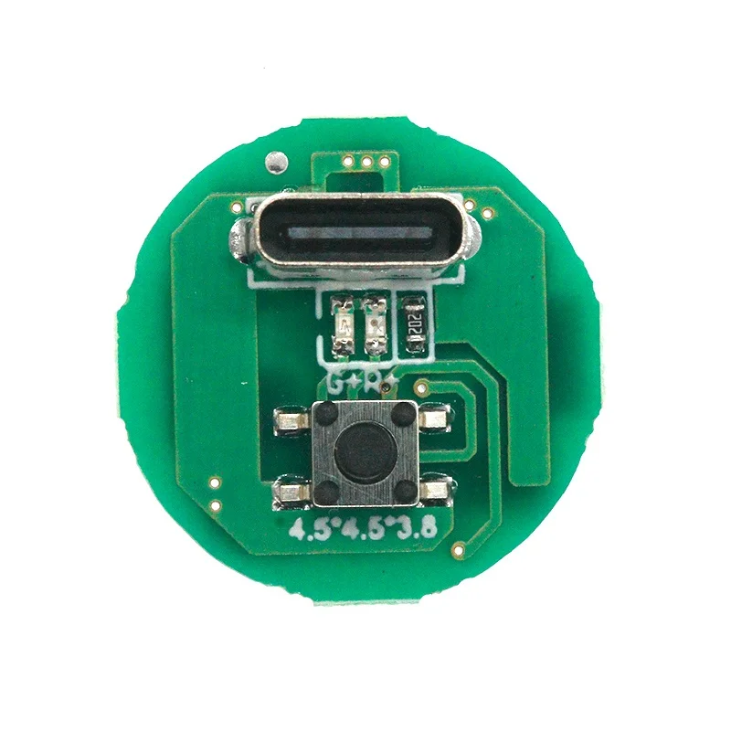 20 watt led three-speed drive board circuit board diy accessories small motor circuit board typec charging port view 3