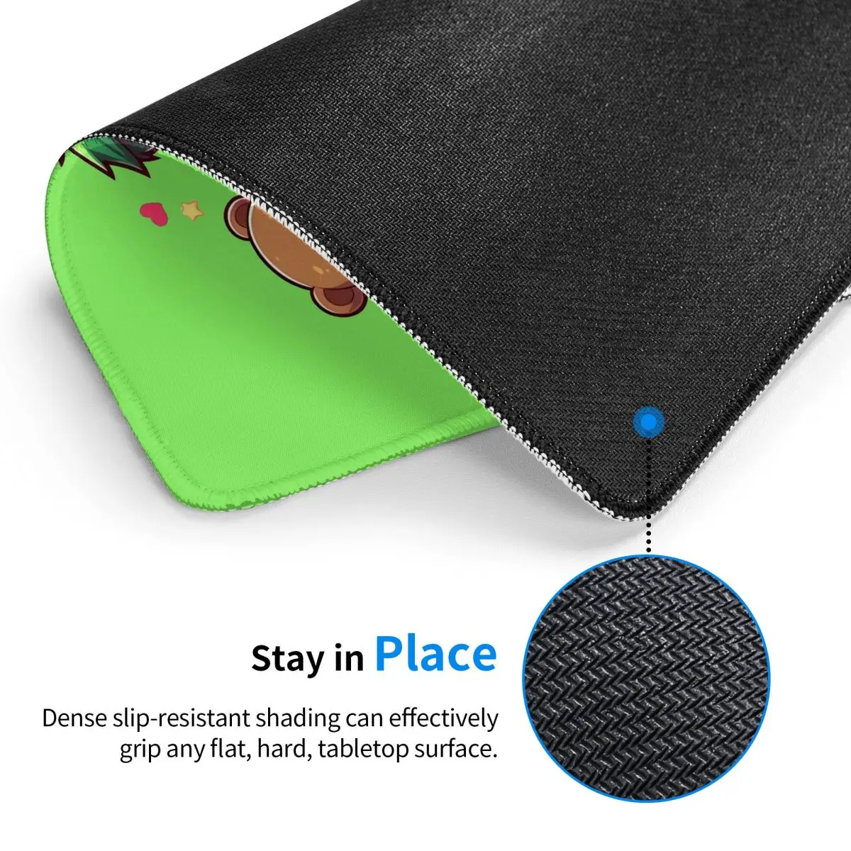 Custom Hulk Mouse Pad, antiderrapante, base de borracha, Gamer Mousepad, Cartoon Office Desktop Mat