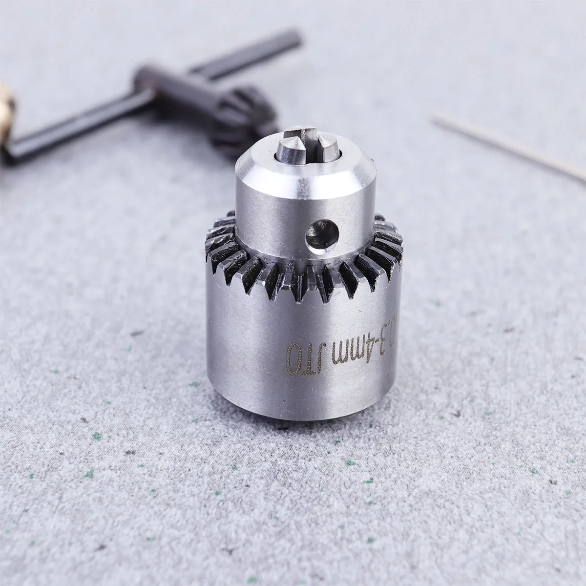 

Safe Durable Metal Drill Chuck Key Set 03mm-4mm Easy to Lock Bits Portable Tool Choice Chuck Drill