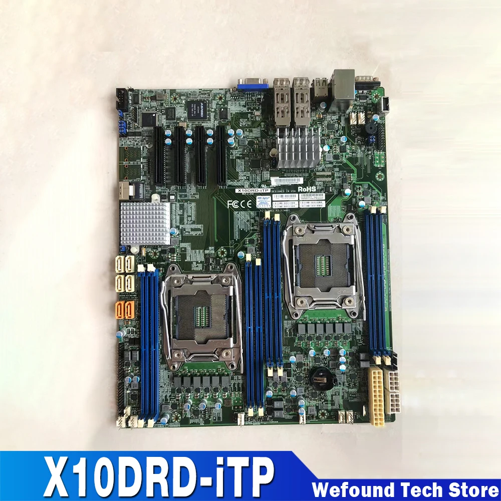 

Для серверной материнской платы Supermicro E5-2600 v4/v3, семейный процессор, двухпортовый 10G SFP + LGA2011 DDR4 X10DRD-iTP