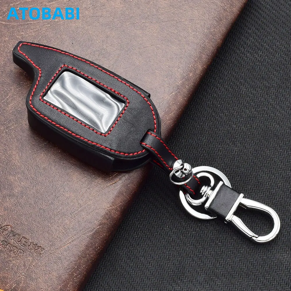 

Кожаный чехол для автомобильного ключа Scher-Khan Magicar 7, 8, 9, 10, 11, двусторонняя автомобильная сигнализация, ЖК-дисплей, пульт дистанционного управления, защитный чехол, аксессуар