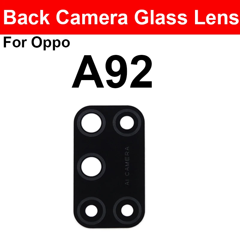 Rear Camera Glass Lens For OPPO A72 A74 A92 A93 A94 A95 A96 4G 5G Back Camera Lens Glass Repair Spare Parts