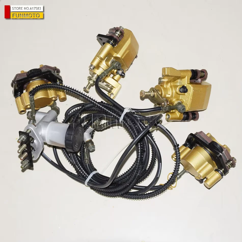 Jeden zestaw układu hamulcowego Kindroad 650 buggy/kinroad 1100cc gokart / 650cc/800cc buggy