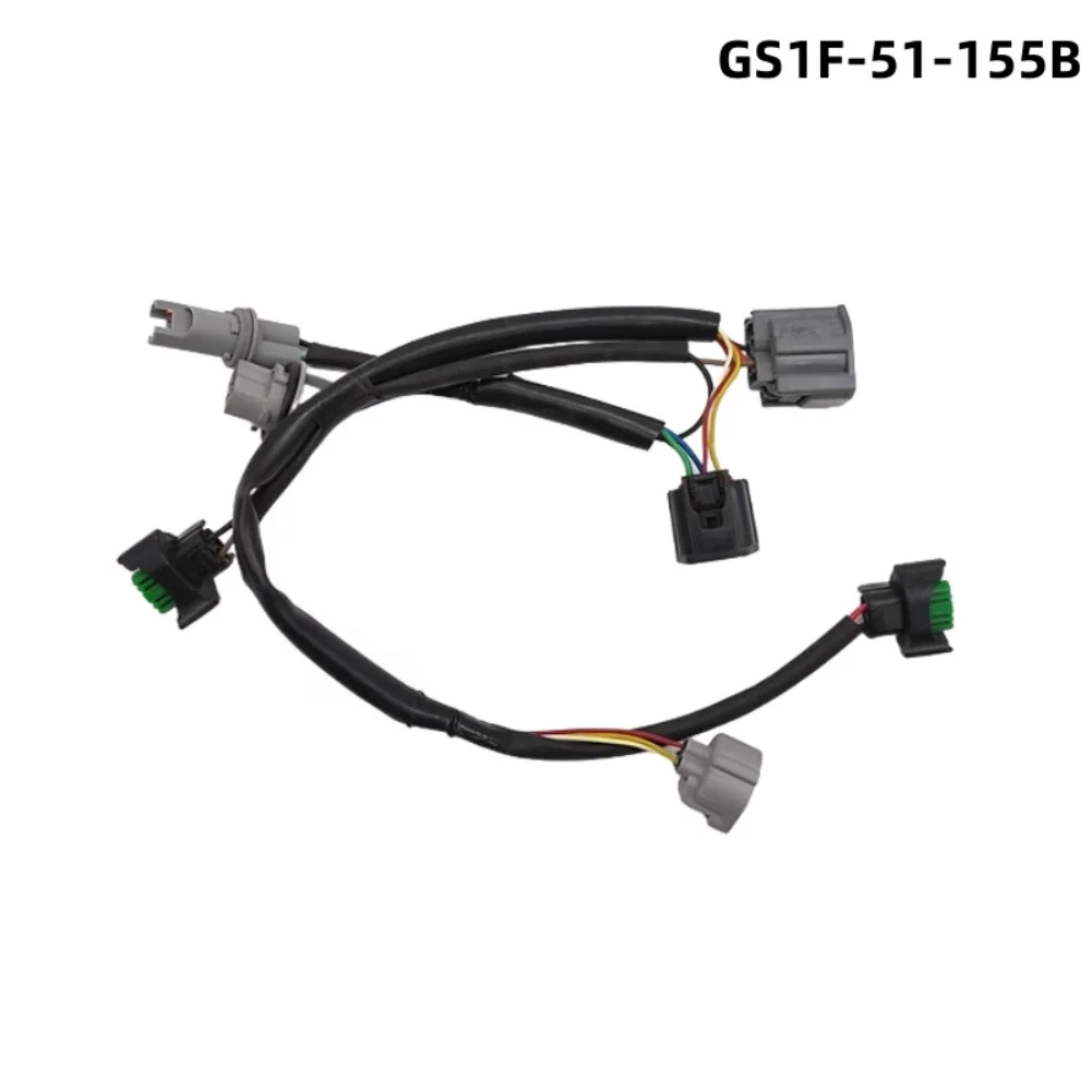 

Жгут проводов для передней фары GS1F-51-155B для Mazda 6 GH 2007-2010, жгут проводов для подключения основания фар из АБС-пластика, автомобильные фары