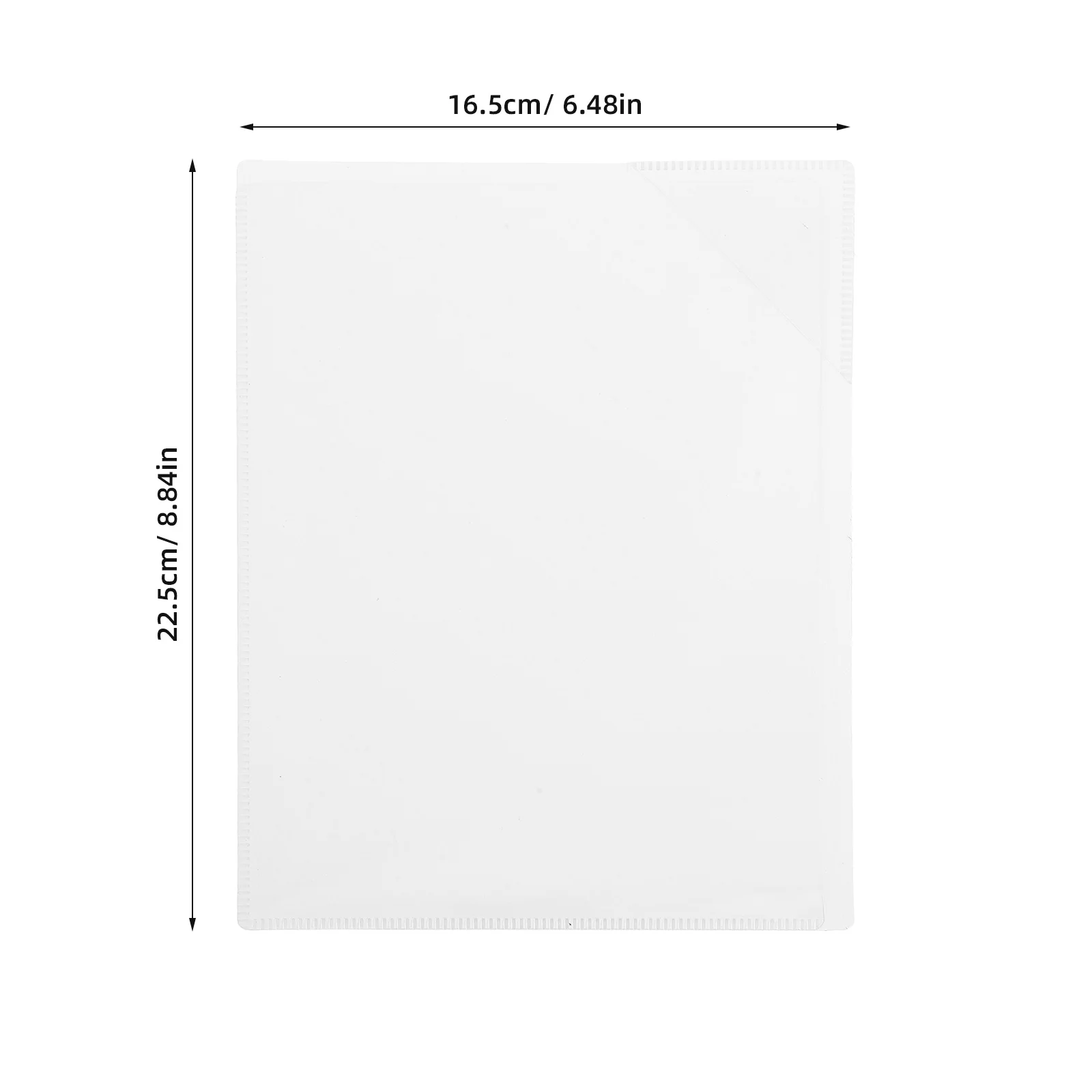 Магнитный органайзер для файлов A5 8,8X6,4 дюйма, прозрачный пластиковый держатель для документов для офиса, школы, надежная быстрая застежка