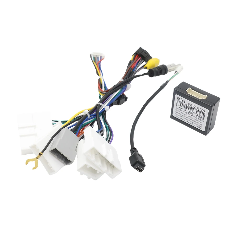 CANBus Decoder Harness Wiring Adapter for Nissan Qashqai J11 Tiida