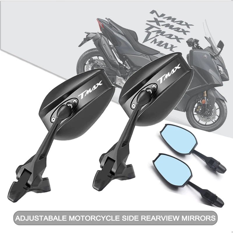

Upgrade Rear View Motorcycle Rearview Mirrors Side Mirror For YAMAHA NMAX VMAX TMAX NMAX155 NMAX150 NMAX125 NMAX Vmax Accessorie