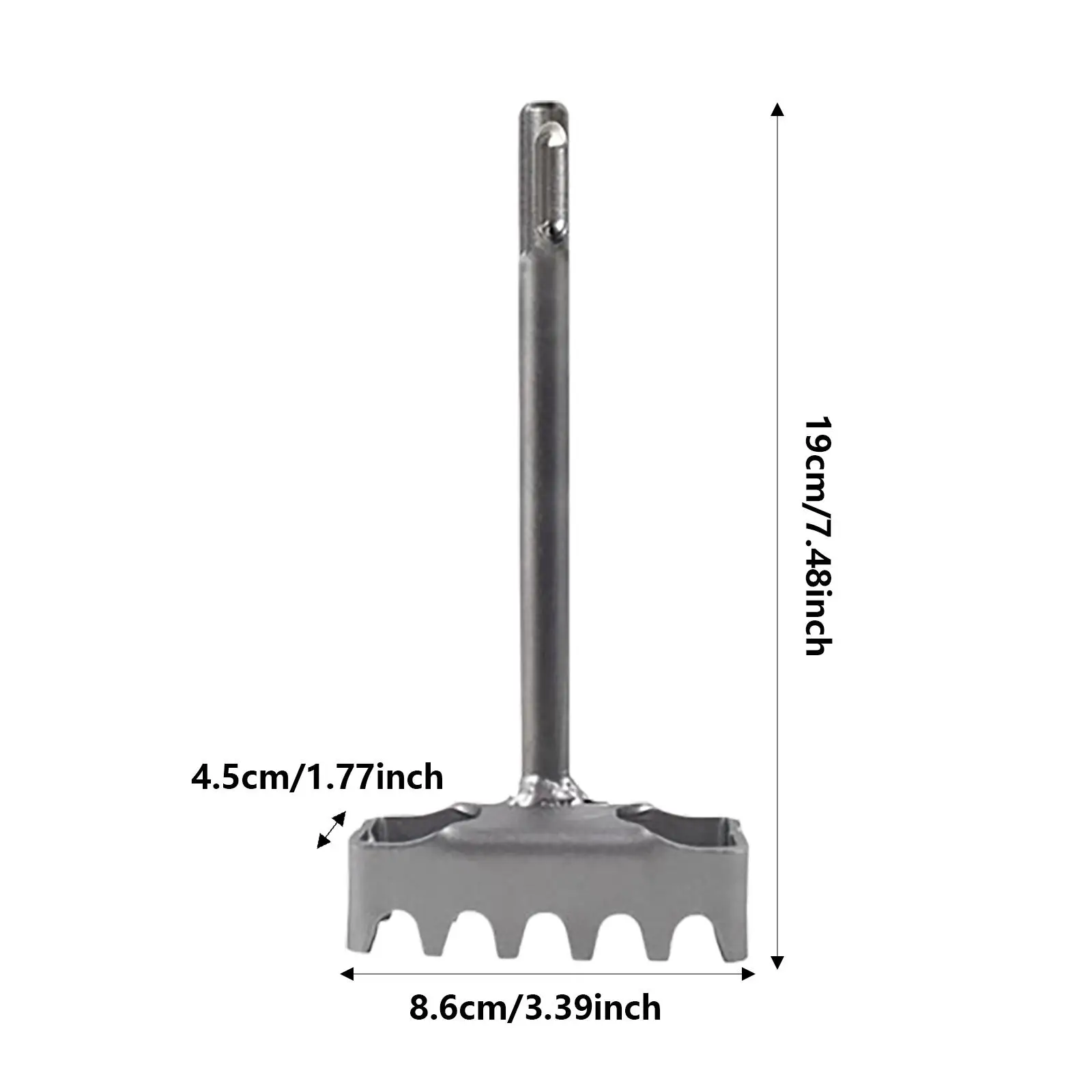 Square Hole Cutter ,Outlet Cutout Tool ,Fit 86 Type ,Steel ,Sturdy Wall Square Hole Puncher Socket Puncher for DIY Project