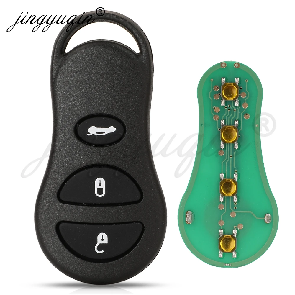 Jingyuqin GQ43VT13T GQ43VT17T GQ43VT9T 315Mhz ID64 مفتاح السيارة عن بعد ل دودج جيب كرايسلر كونكورد 300M 2001-2004 مفتاح دخول فوب