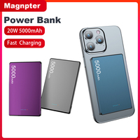 Magsafe Power Bank 5000mAh Super Fast Charging Wireless Magnetic Powerbank External Battery Charger for IPhone 16 15 14 Xiaomi
